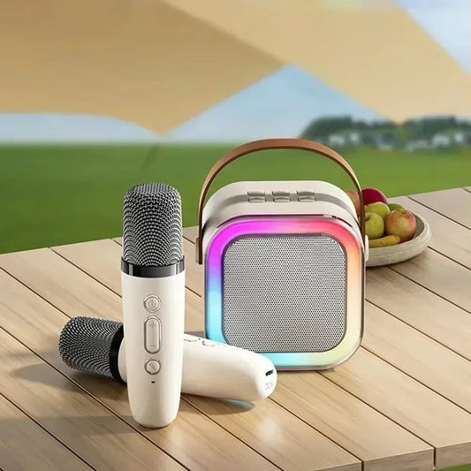 Bluetooth Portable Karaoke Speaker with Microphone
