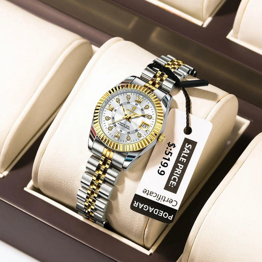 Elegant Women Waterproof Quartz Watch