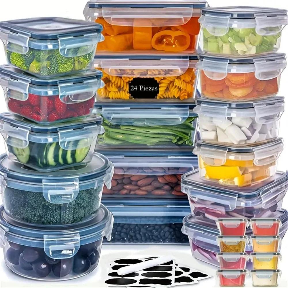 Kitchen Food Containers 12-piece Set