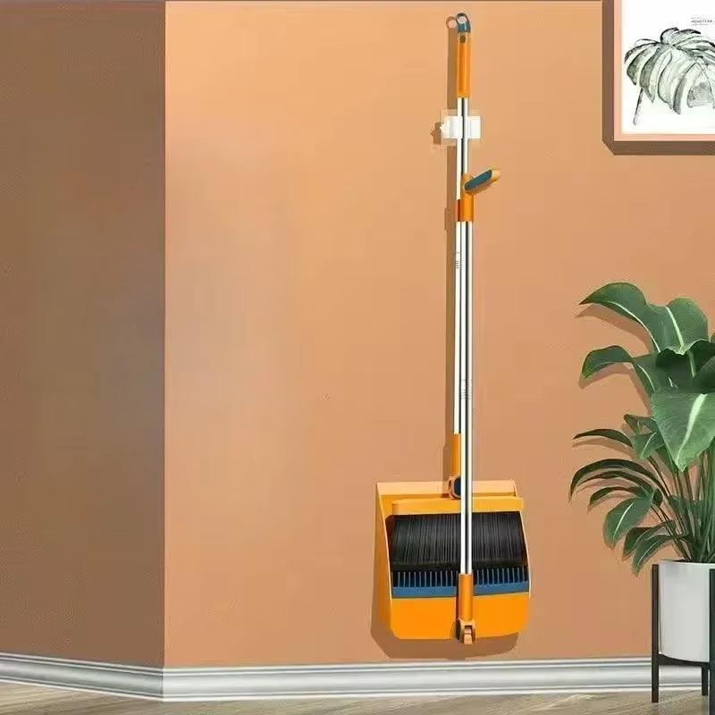 Broom Set Household Broom Broom Dustpan Set Brush Head Sweeping Individual Sweep Broom Foldable Garbage Shovel Broom