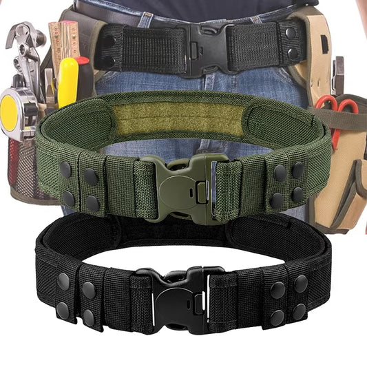 Men Quick Release Tactical Belt