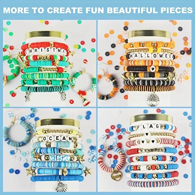 14,400-piece assorted polymer beads kit