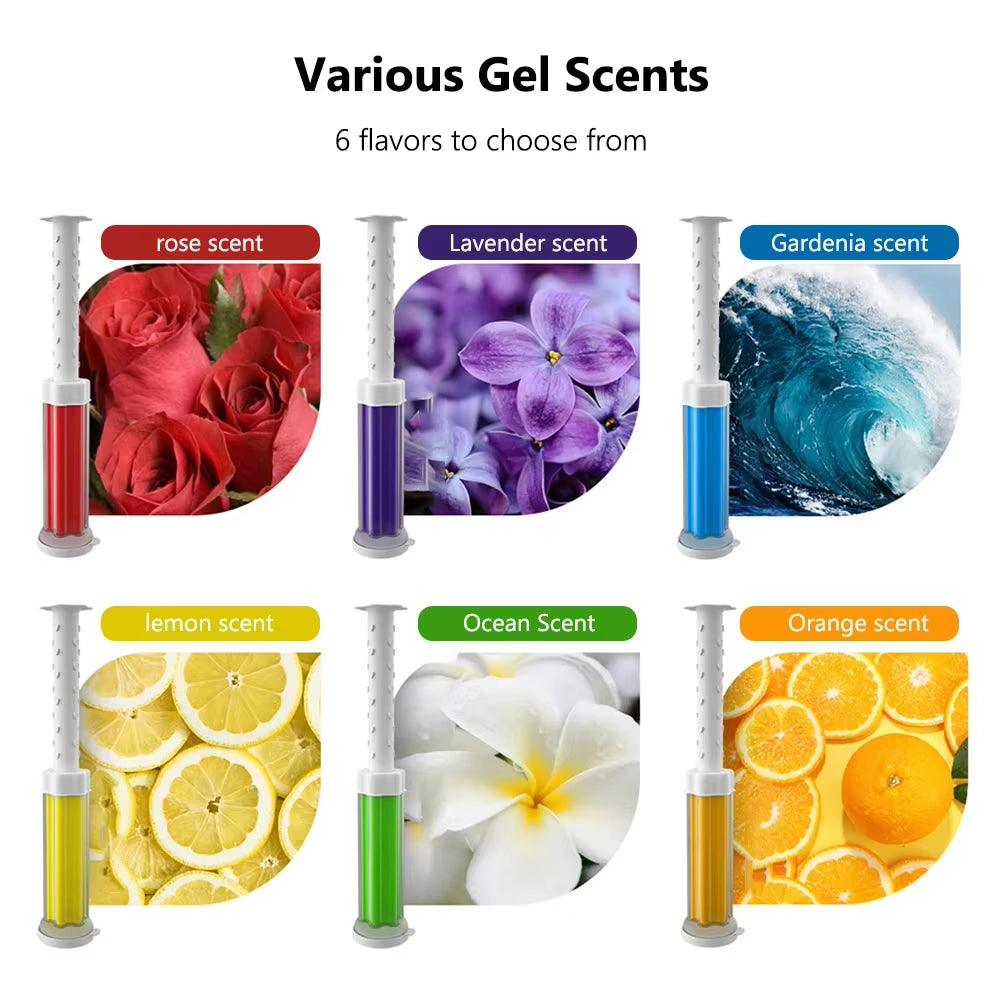 Flower Aromatic Toilet Gel
