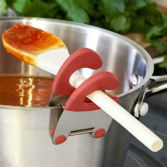 Pot Clamp Spoon Holder