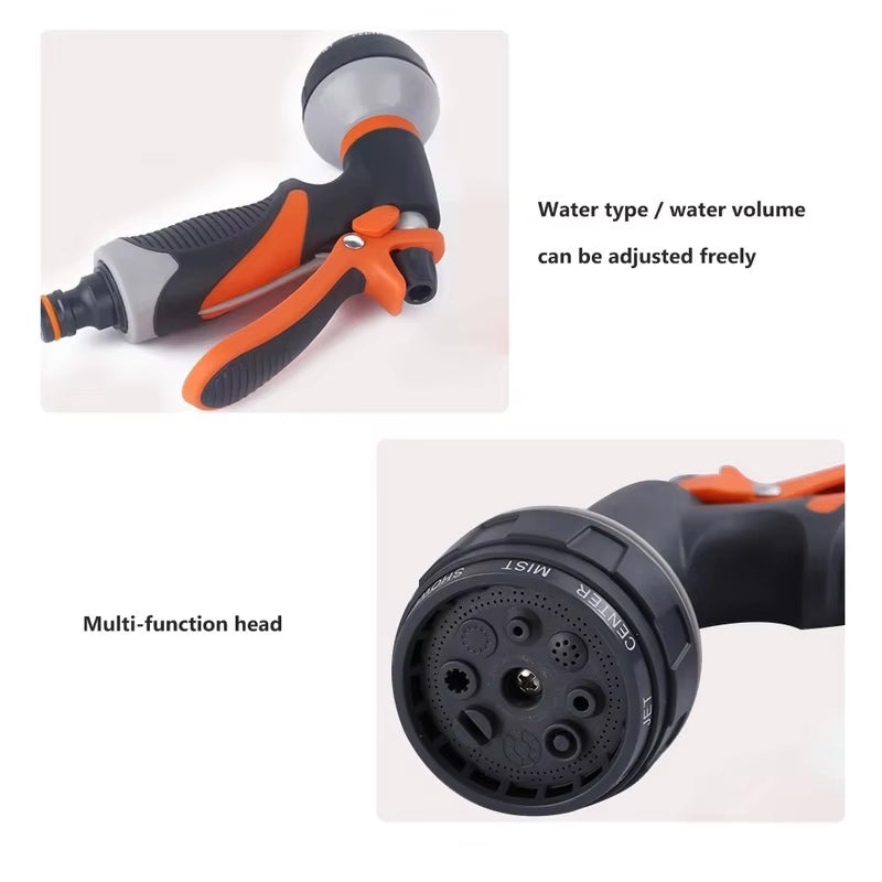 Adjustable High Power Pressure Garden Hose