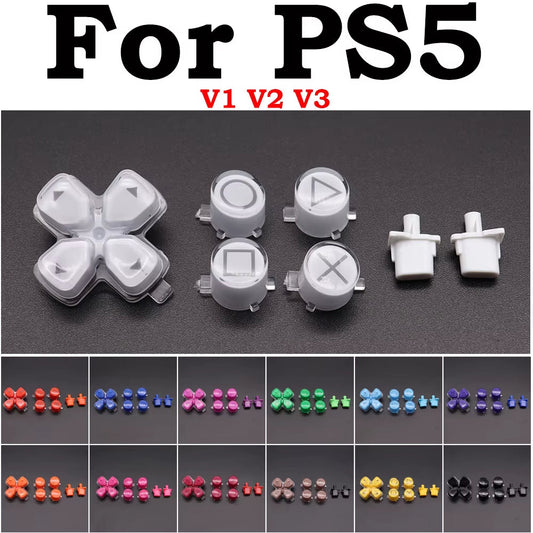 PS5 Controller Replacement Dpad and Jelly Button Trigger Repair Parts