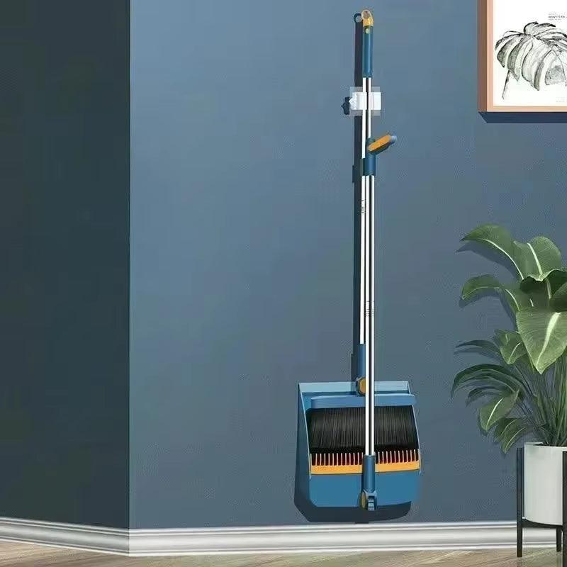 Broom Set Household Broom Broom Dustpan Set Brush Head Sweeping Individual Sweep Broom Foldable Garbage Shovel Broom