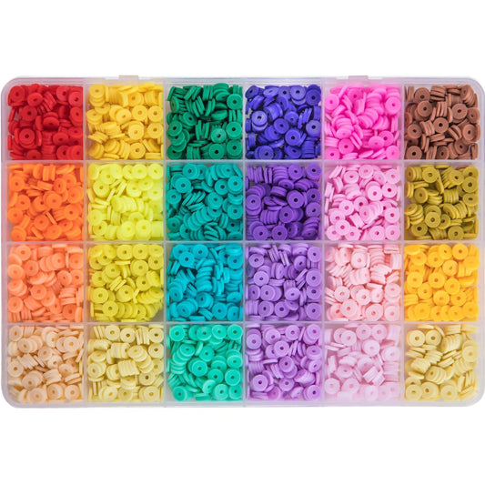 14,400-piece assorted polymer beads kit
