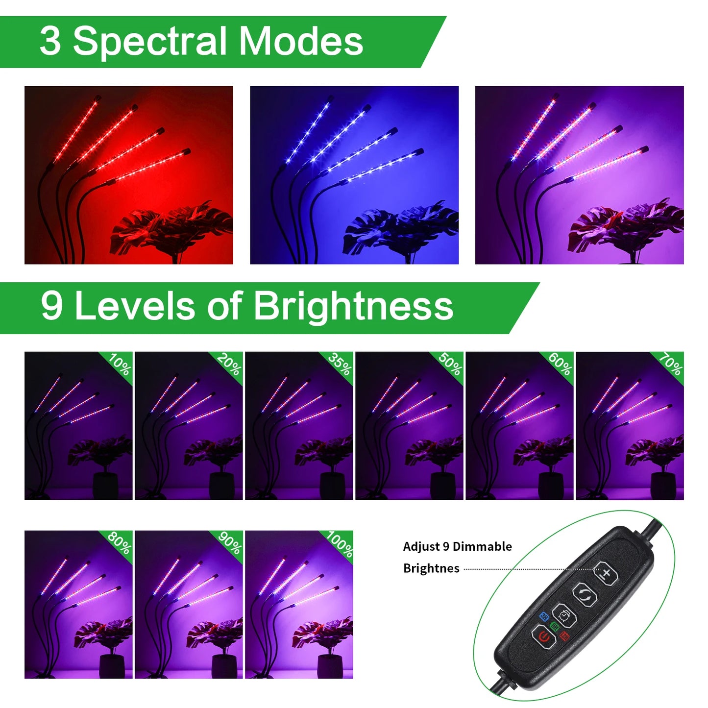 USB LED Grow Light for Indoor Plants