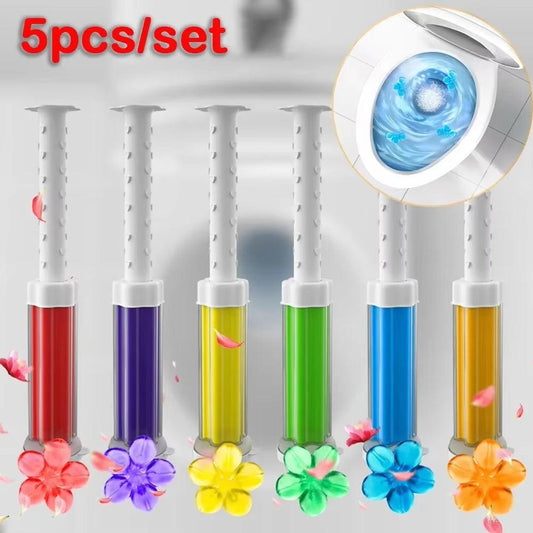 Flower Aromatic Toilet Gel