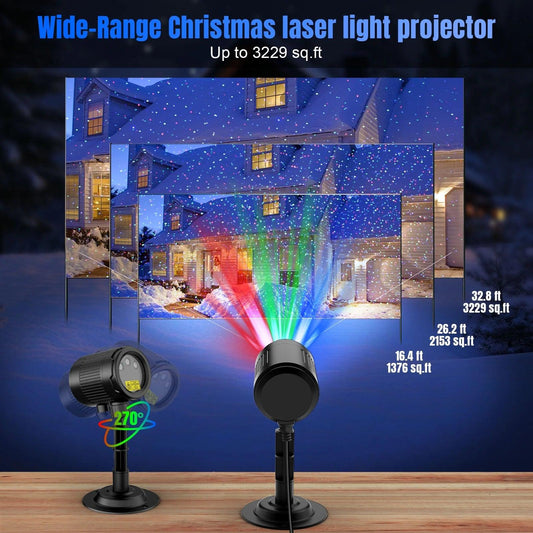 Outdoor Laser Christmas Projector Lights
