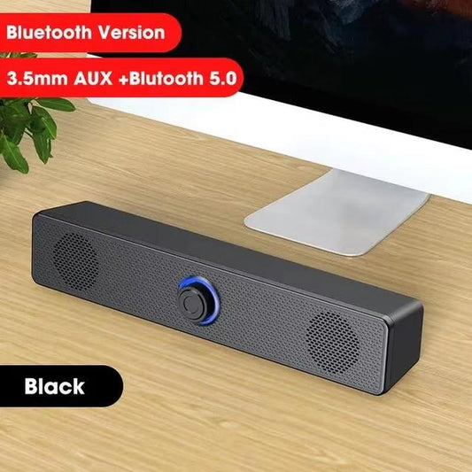 PC Soundbar Wired and Wireless Bluetooth Speaker