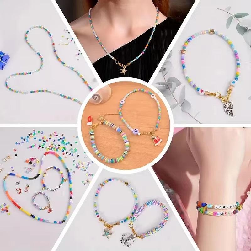 14,400-piece assorted polymer beads kit