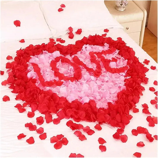 2000Pcs Artificial Colorful Rose Petals