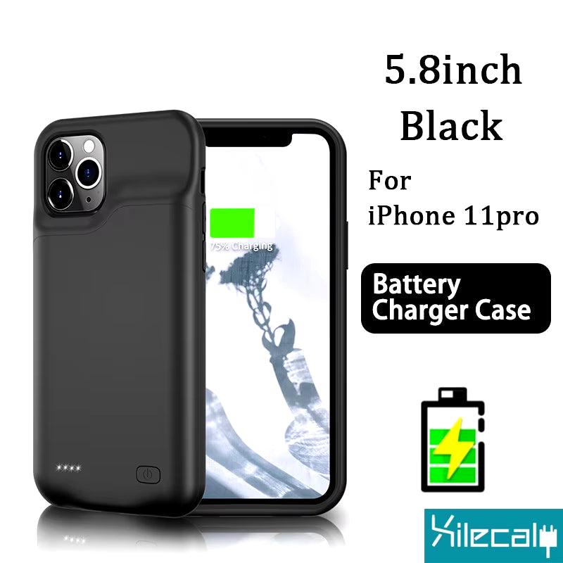 Xilecaly Battery Case for Iphone 15 Pro Max 13 14 Pro 12 Mini Power Bank Charging Power Case for Iphone XS Max XR 7 8 plus SE2 3