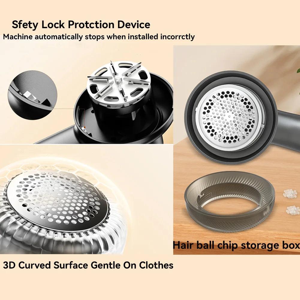 Electric Digital Display Lint Remover