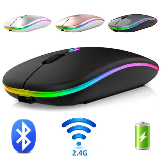 2.4G Wireless Gaming RGB Lighting Mouse