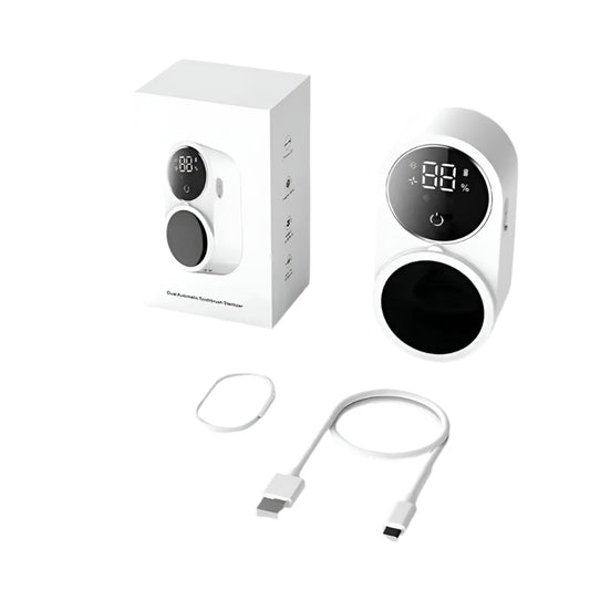Wall Mounted Smart Toothbrush Holder and Cleaner
