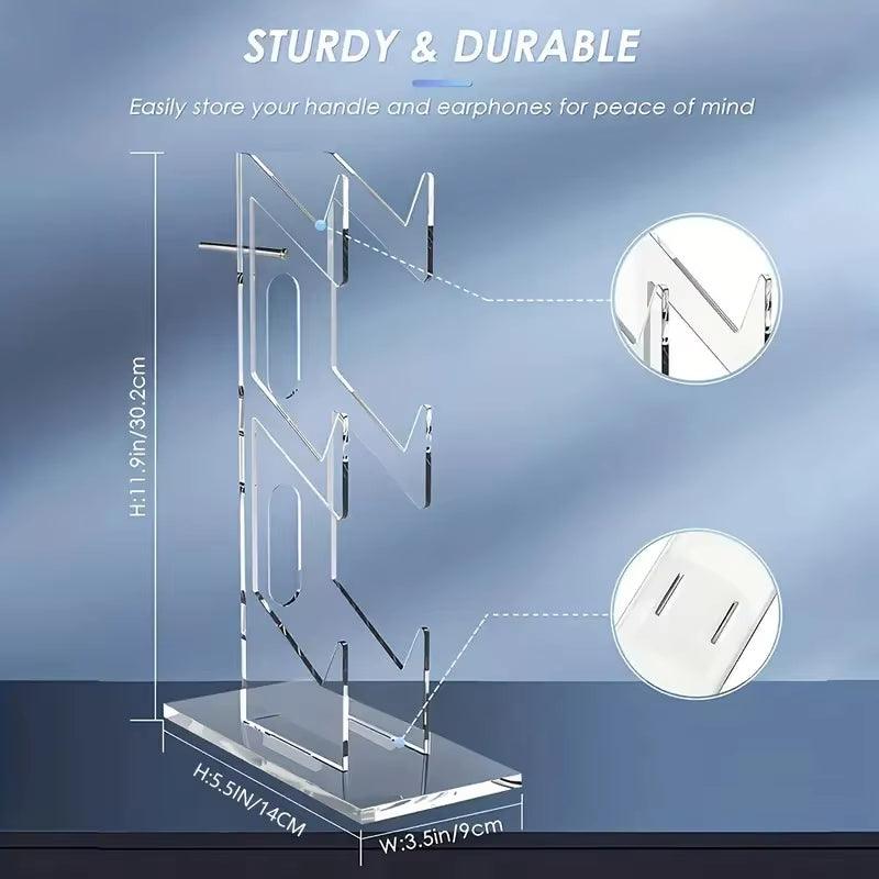Universal 3-Layer Controller Stand and Headphone Holder
