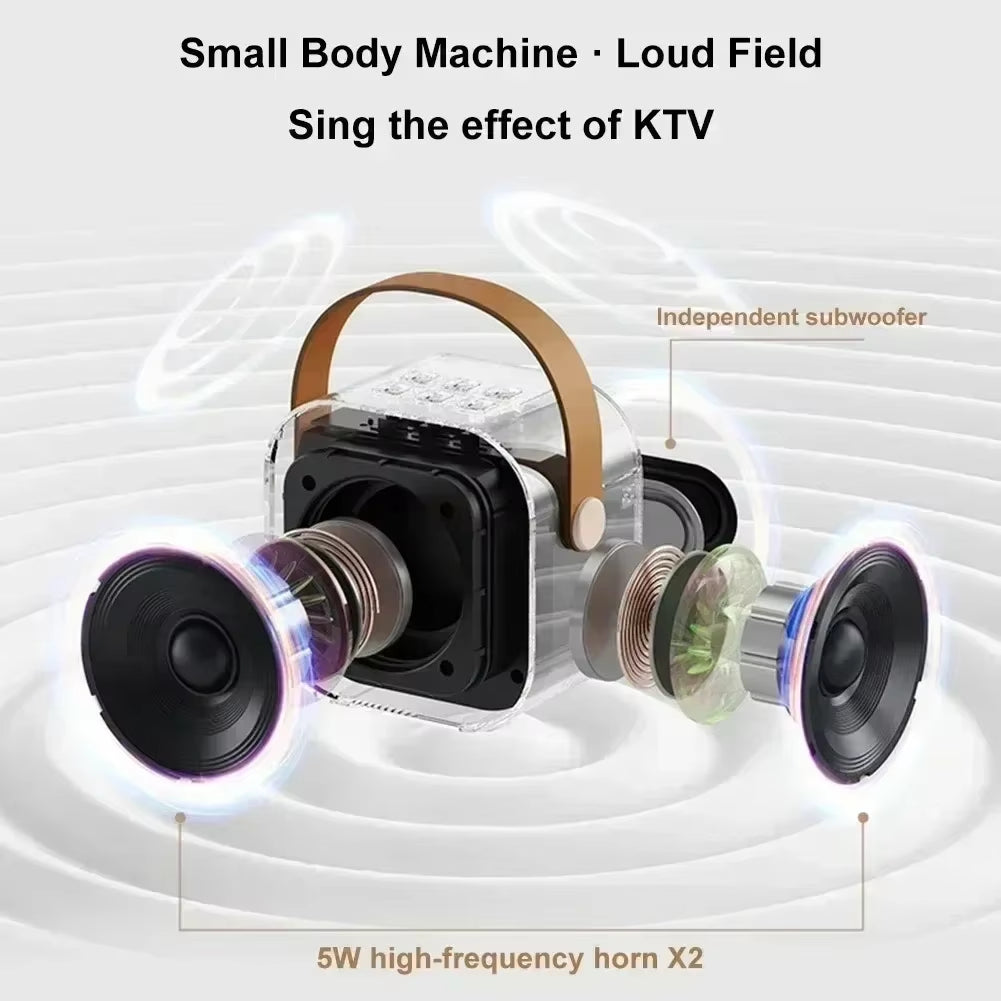 Bluetooth Portable Karaoke Speaker with Microphone