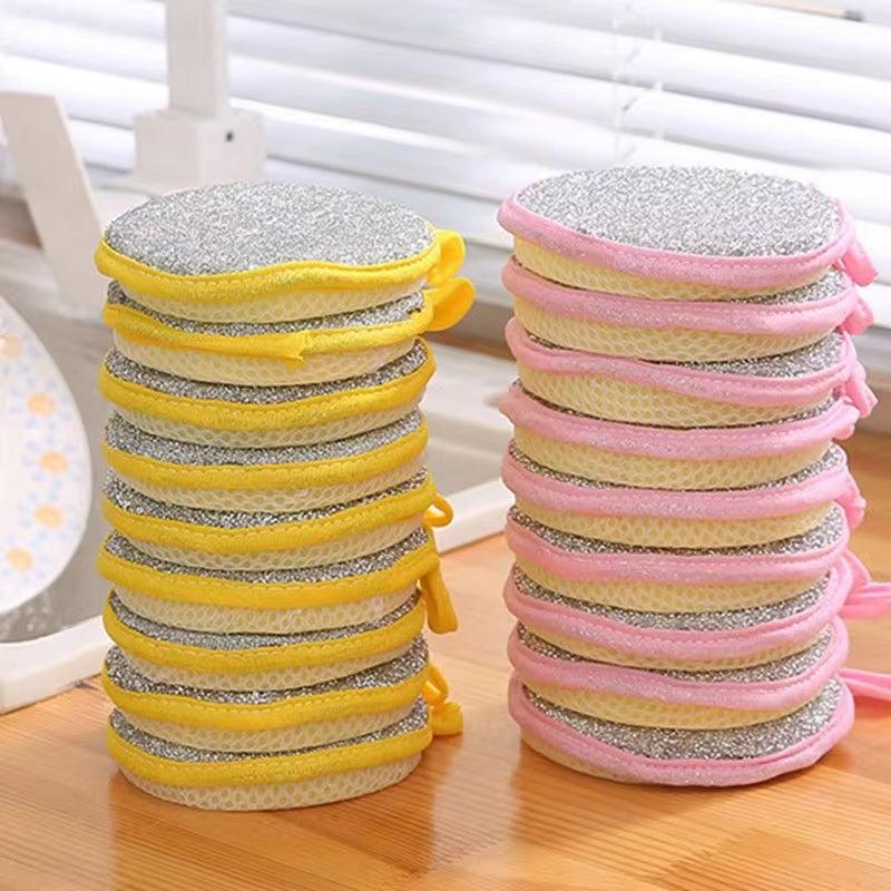Double Side Dishwashing Sponge