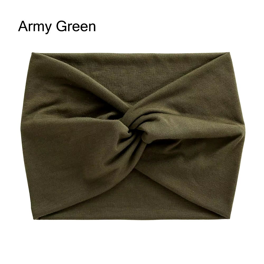 Women Wide Turban Hair Accessory Headbands