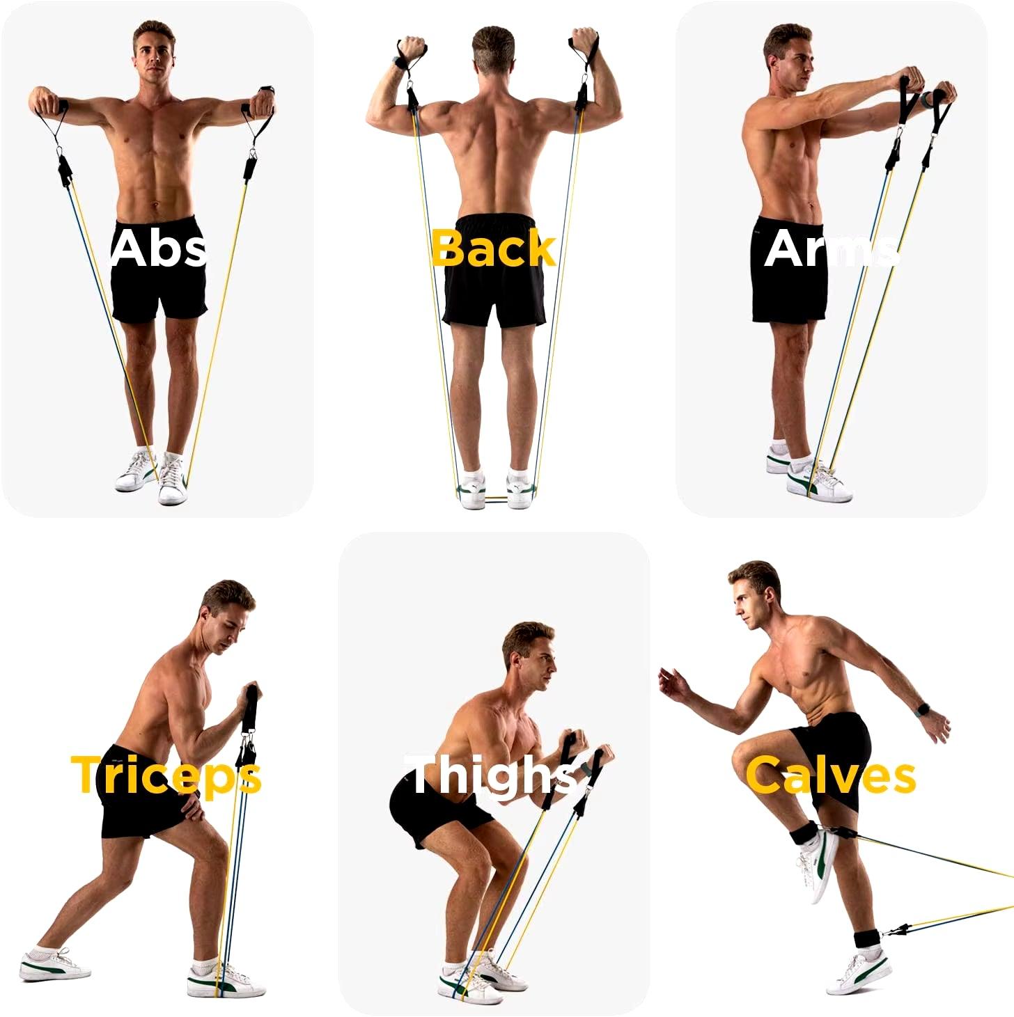 Resistance Elastic Bands Set