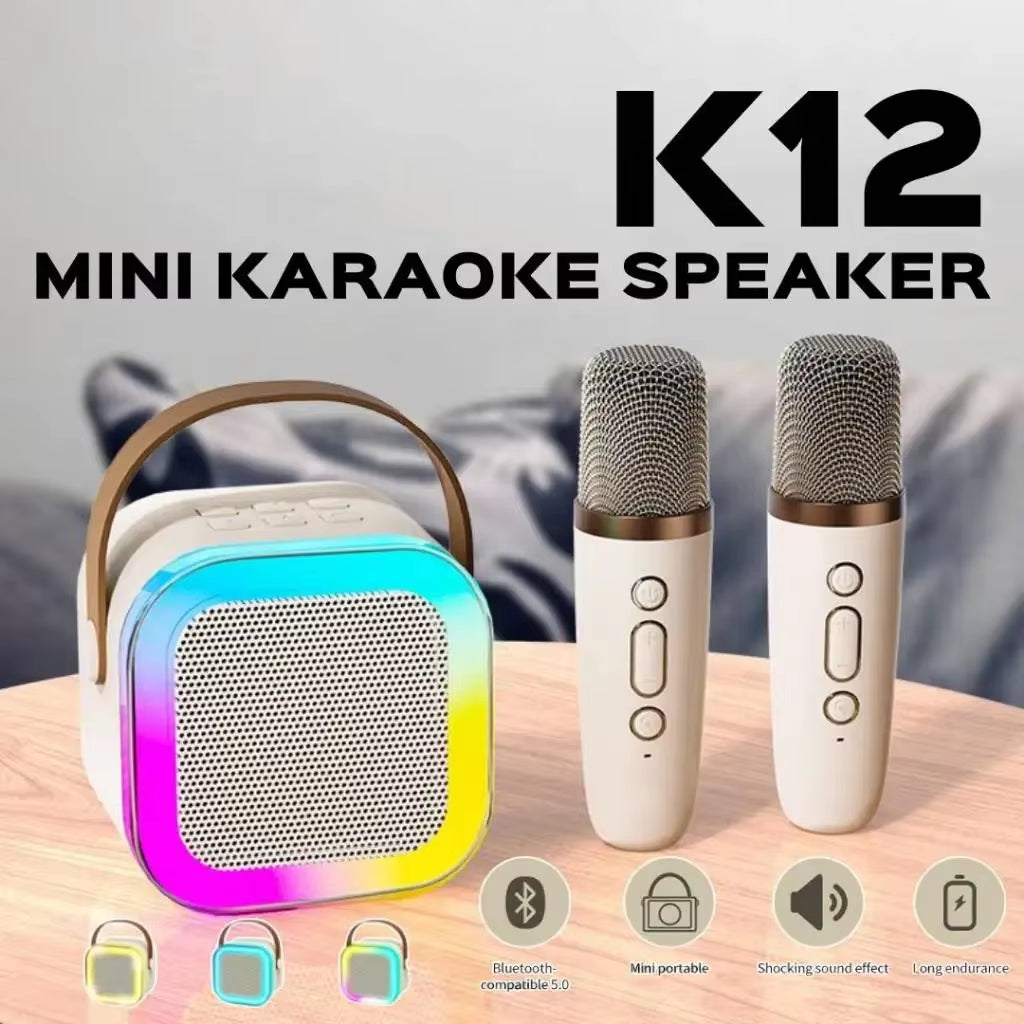 Bluetooth Portable Karaoke Speaker with Microphone