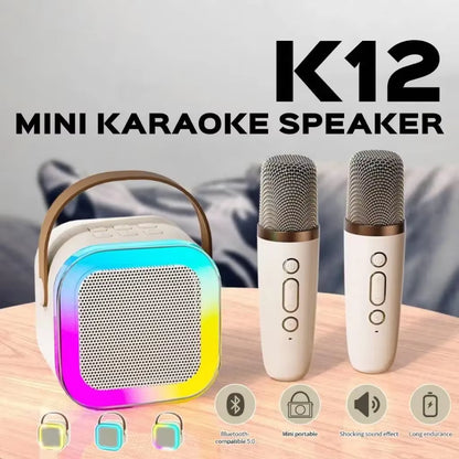 Bluetooth Portable Karaoke Speaker with Microphone