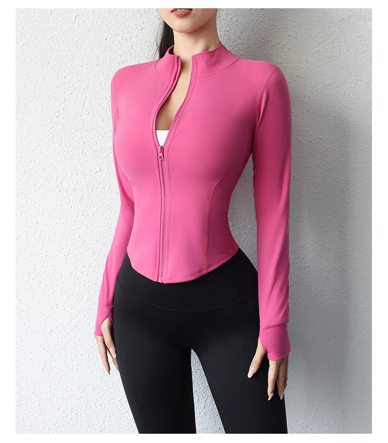 Women Yoga Fitness Jacket