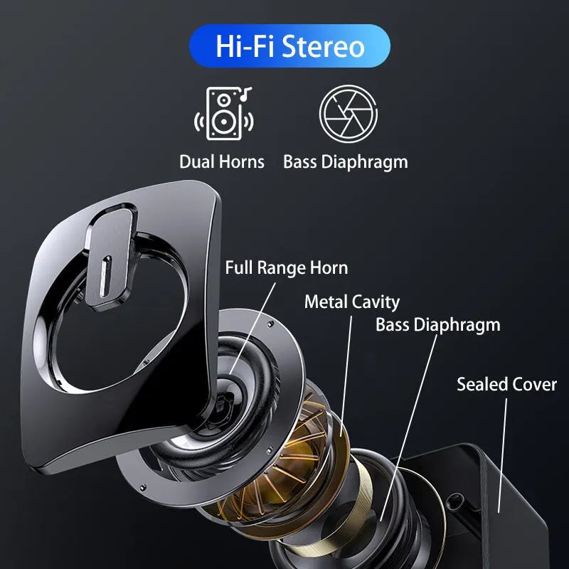 Computer Speakers PC Sound Box with LED Light