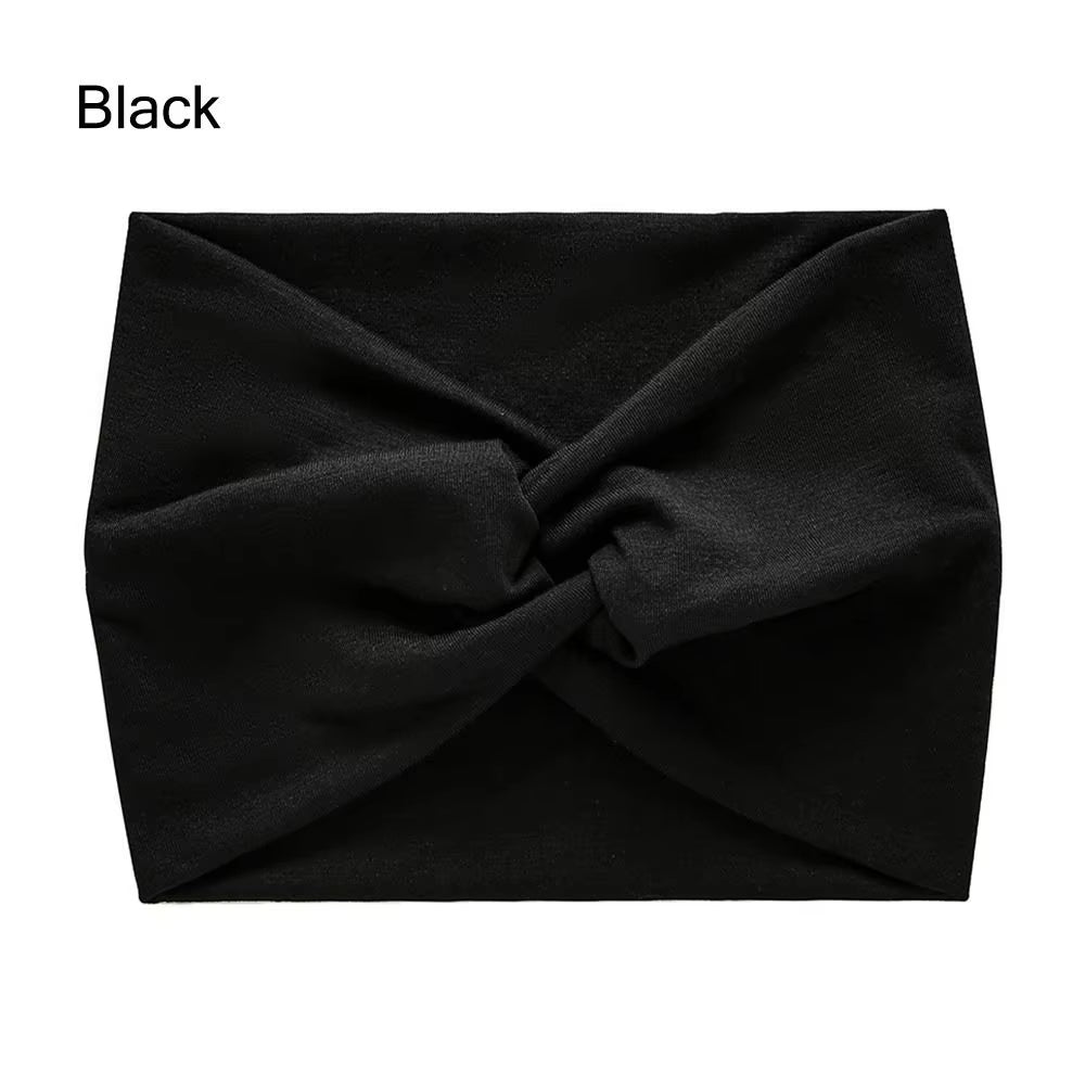 Women Wide Turban Hair Accessory Headbands