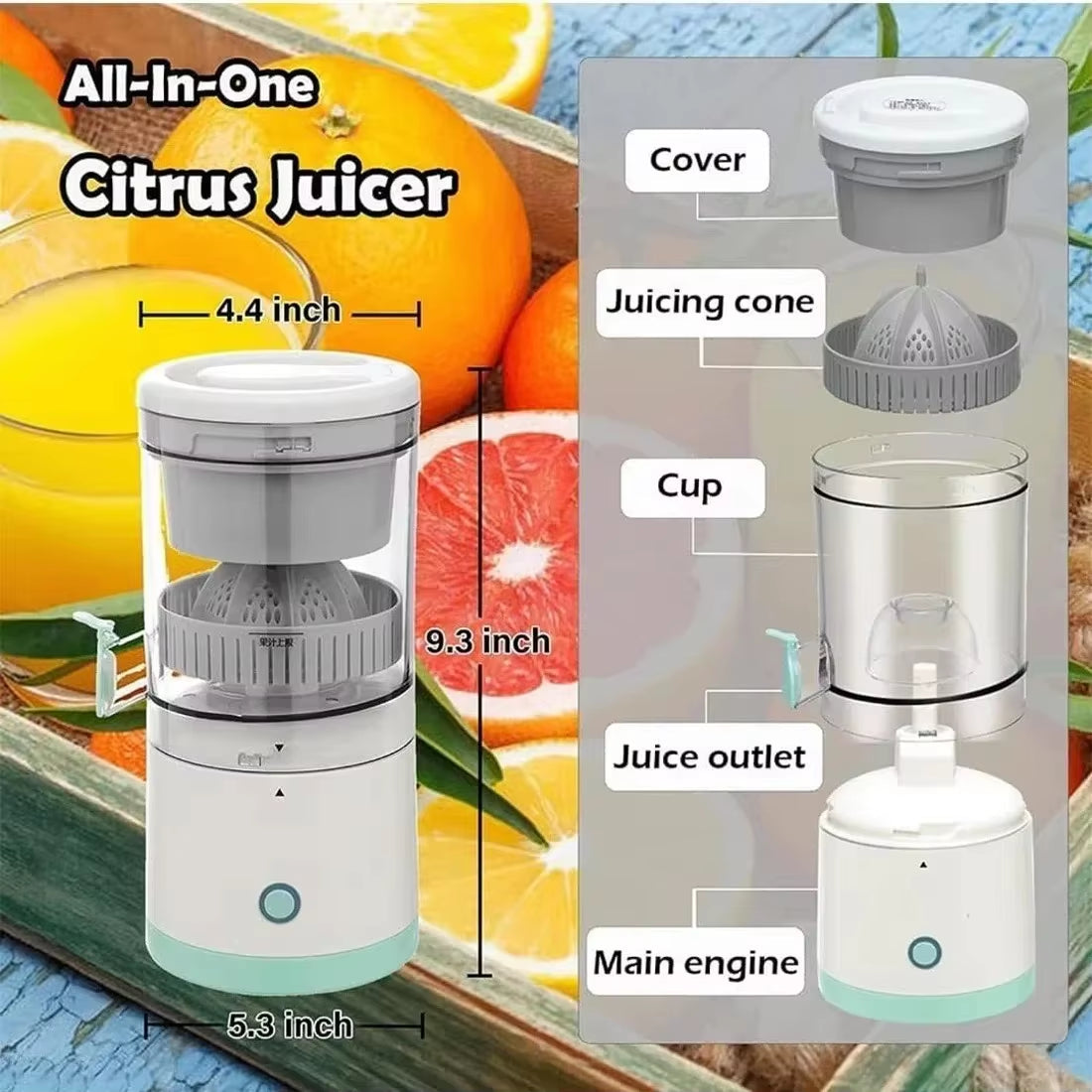 Portable Electric Juicer