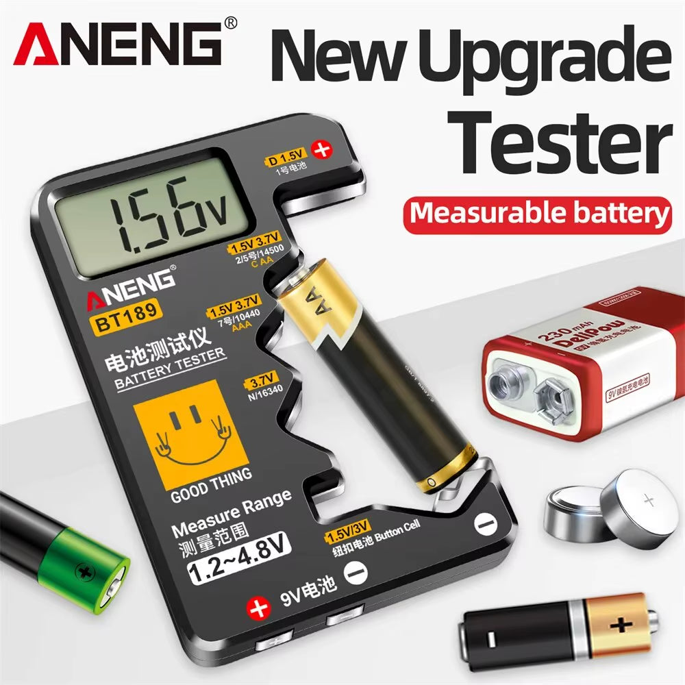 LCD Display Battery Tester