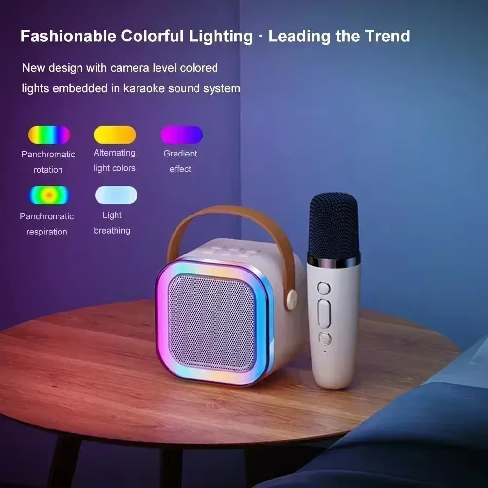 Bluetooth Portable Karaoke Speaker with Microphone