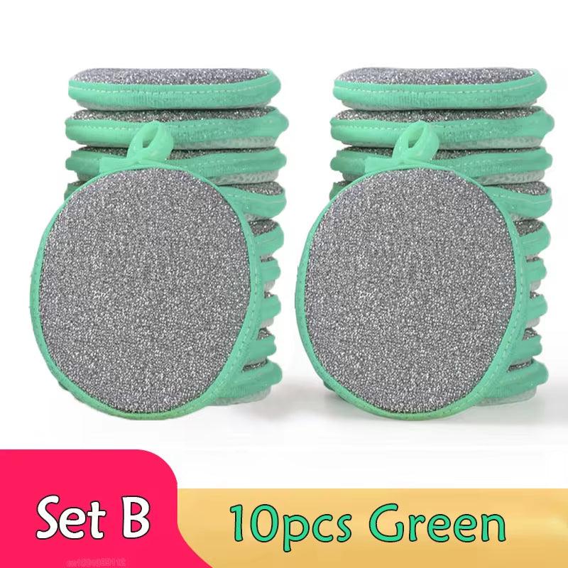 Double Side Dishwashing Sponge