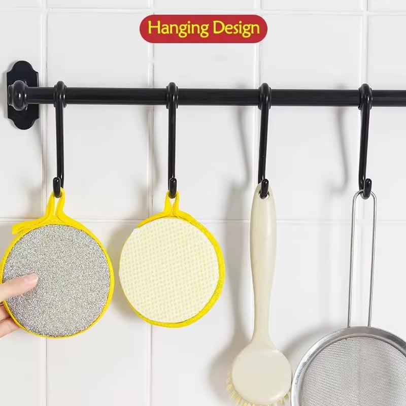 Double Side Dishwashing Sponge