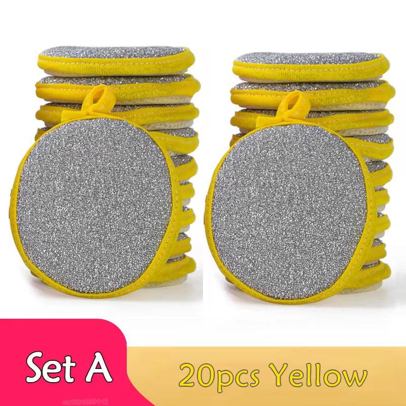 Double Side Dishwashing Sponge