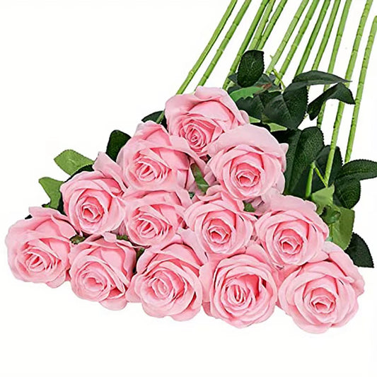 Realistic Artificial Rose Bouquet