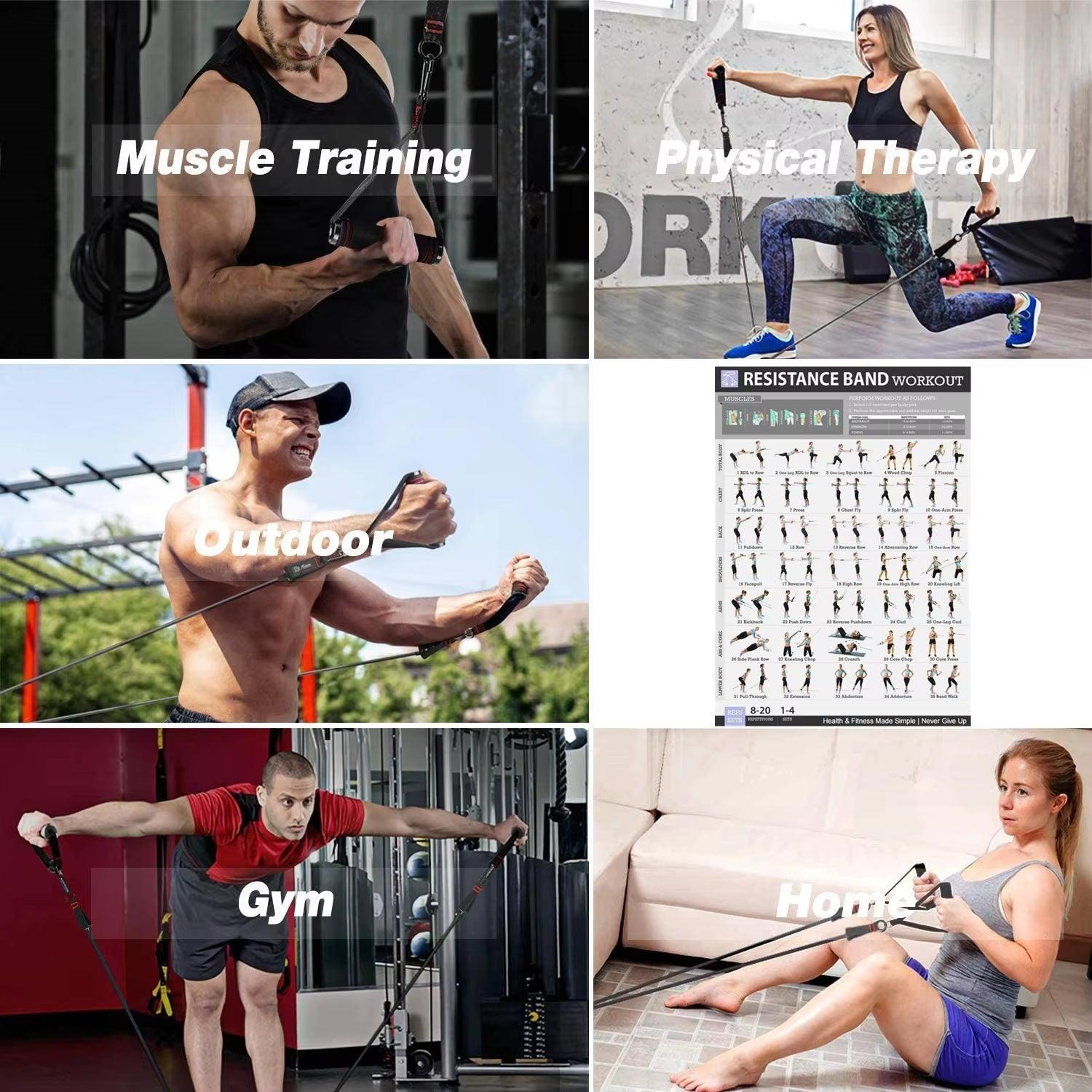 Resistance Elastic Bands Set