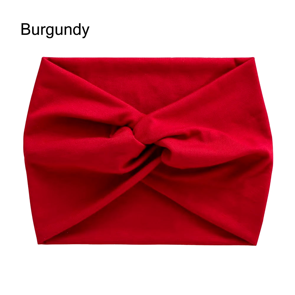 Women Wide Turban Hair Accessory Headbands