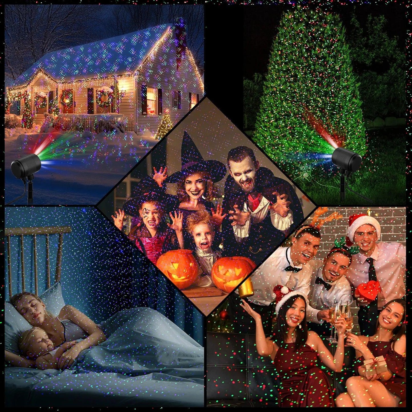 Outdoor Laser Christmas Projector Lights