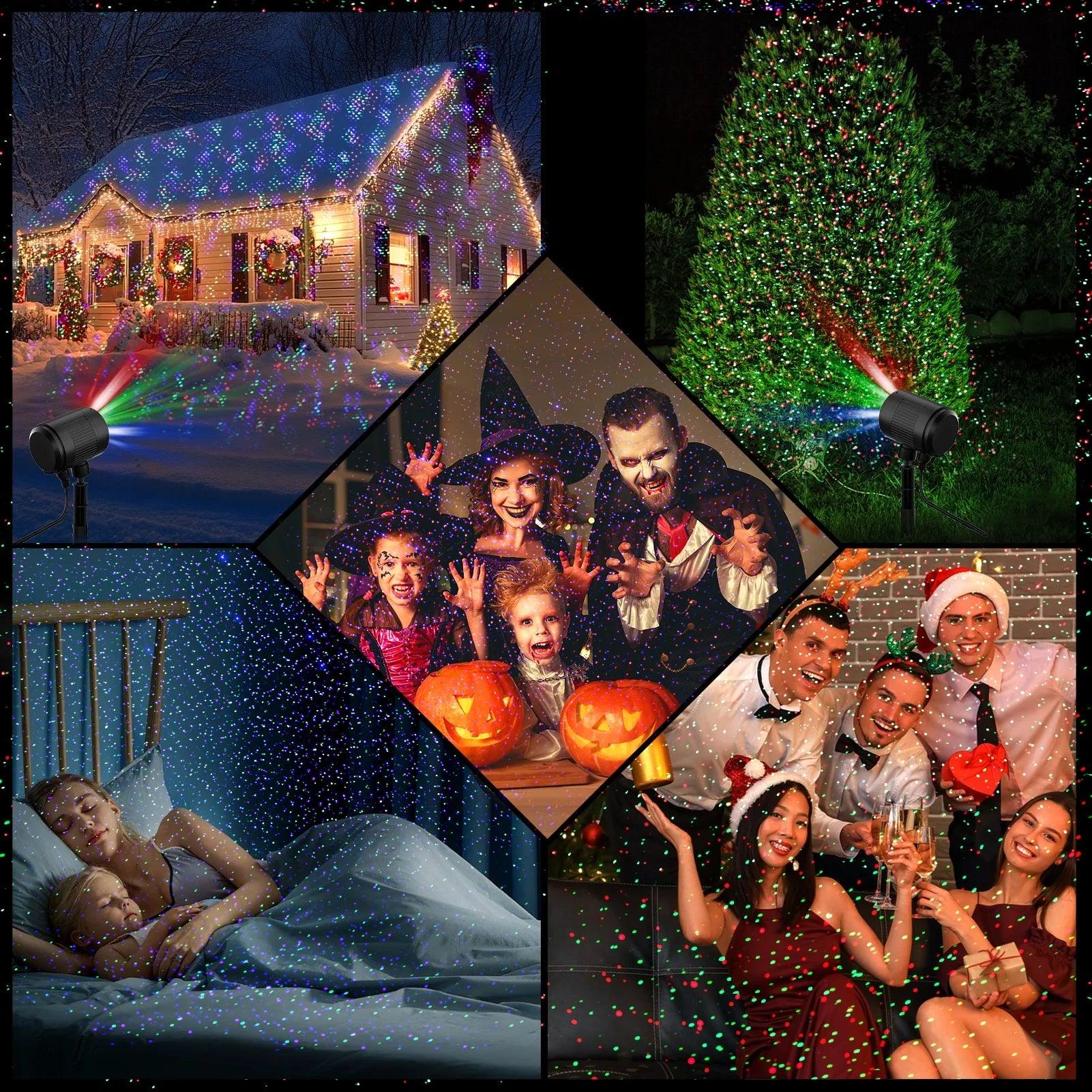 Outdoor Laser Christmas Projector Lights