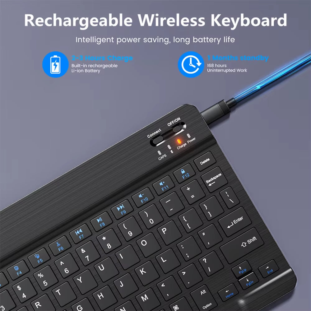 Bluetooth Wireless Keyboard Mouse for IOS Android Windows