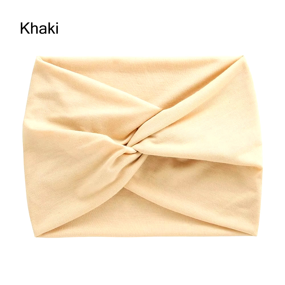 Women Wide Turban Hair Accessory Headbands
