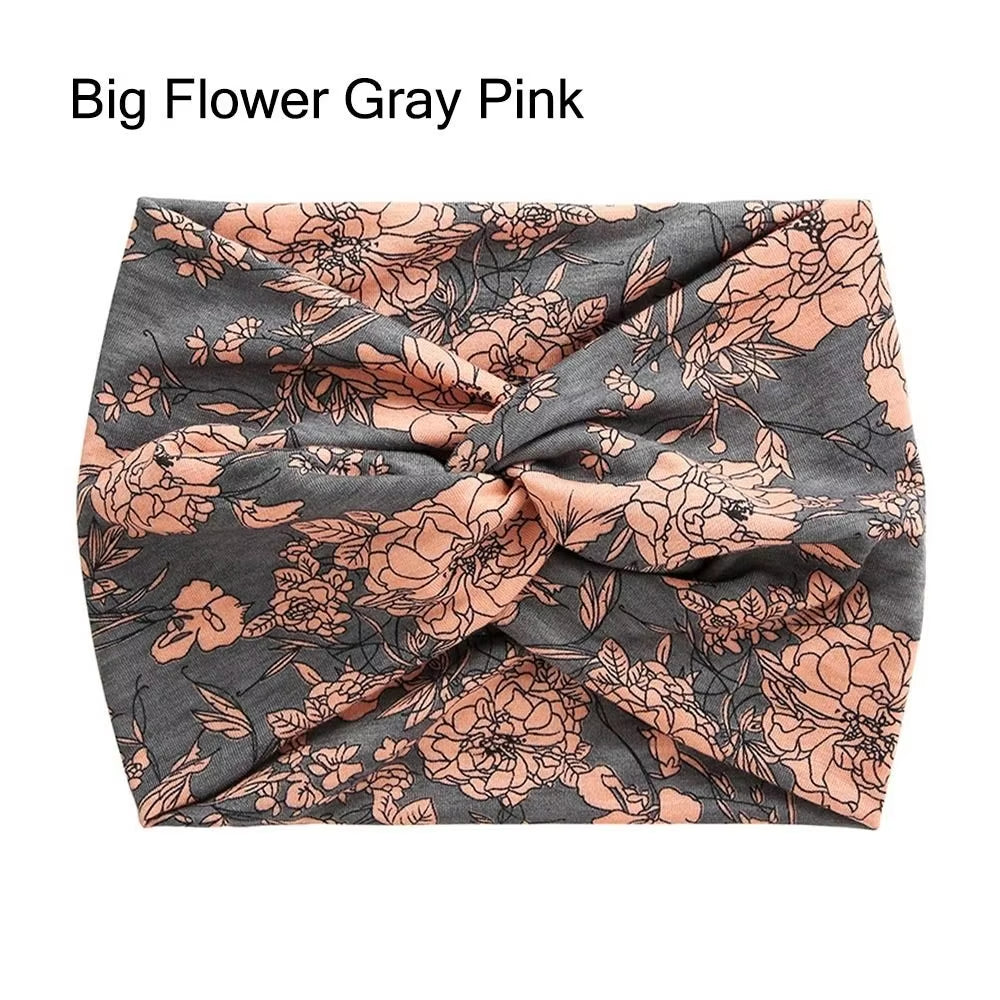 Women Wide Turban Hair Accessory Headbands