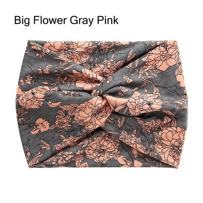 Women Wide Turban Hair Accessory Headbands