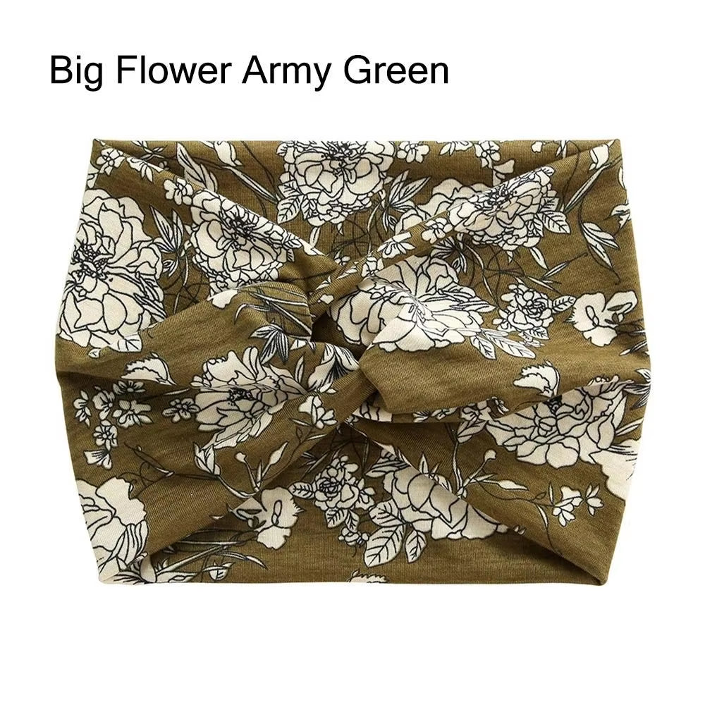Women Wide Turban Hair Accessory Headbands