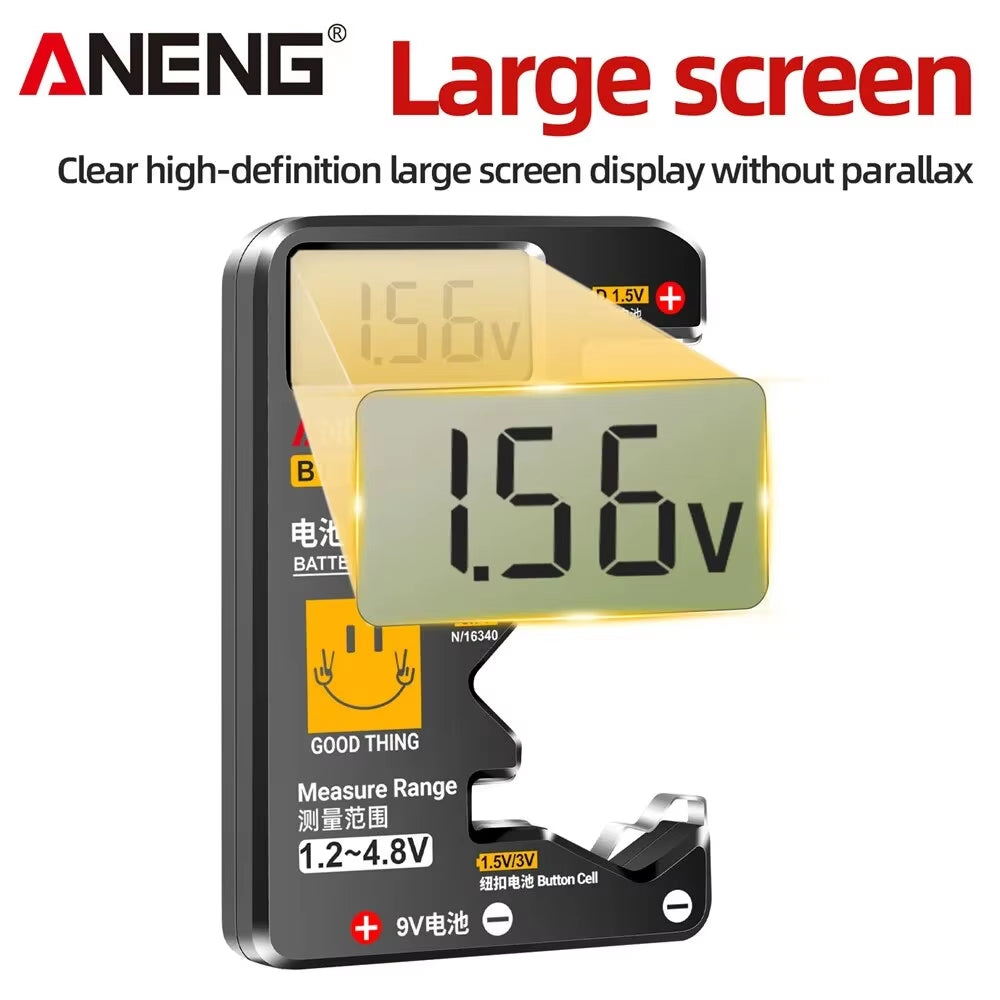 LCD Display Battery Tester