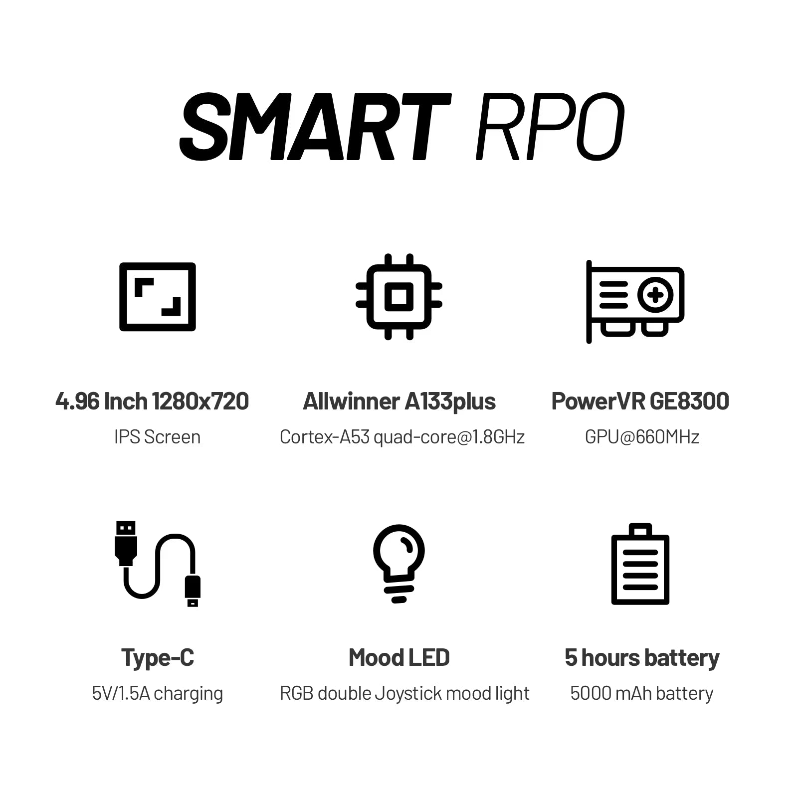 Smart Pro Handheld Retro Game Console